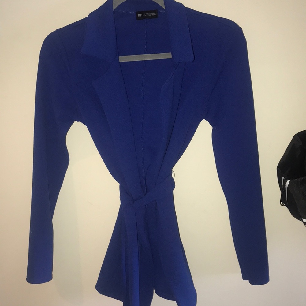 Cardigan royal blue!